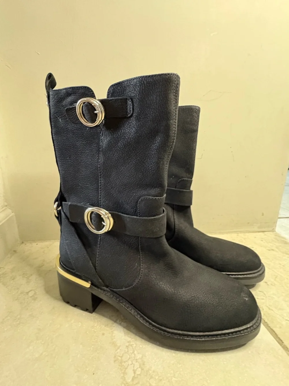 Vince Camuto Kerivini Moto Boots - Picture 7 of 9